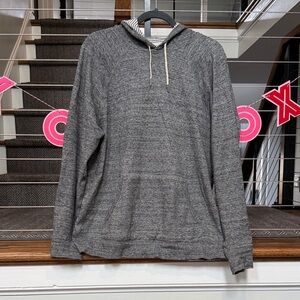 J. Crew Men’s Gray Hooded Sweatshirt